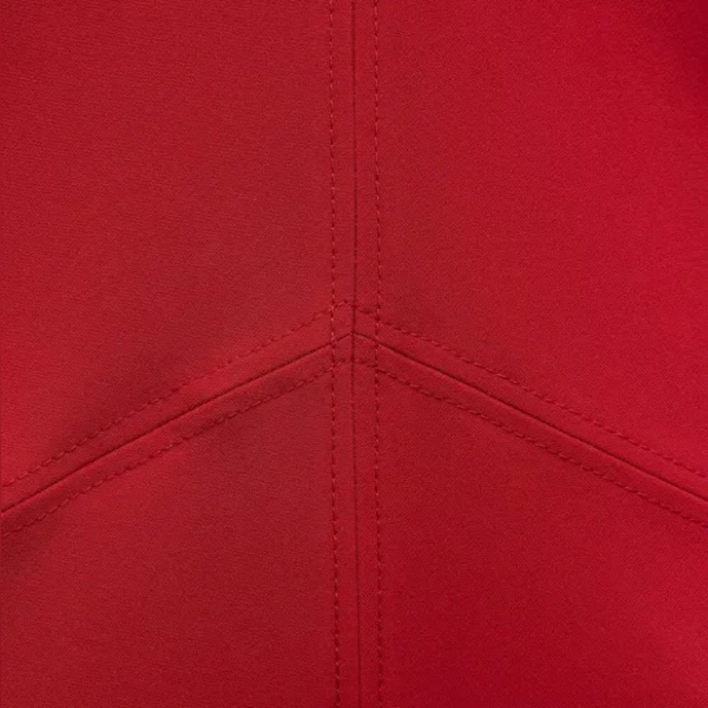 NWT ZARA RED MIDI SWING DRESS SIZE XXL ZW COLLECTION - Picture 11 of 12